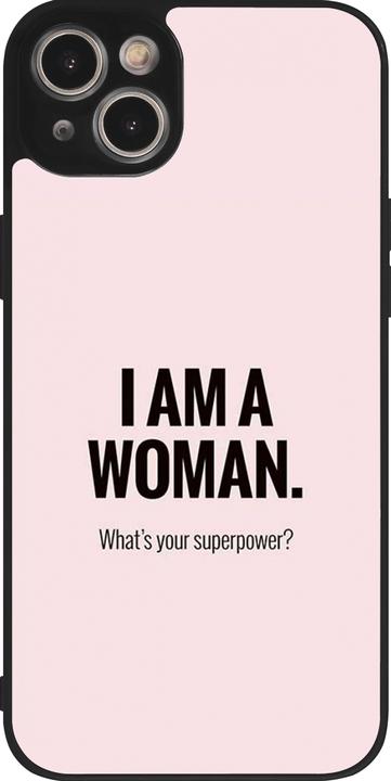 Image du produit PhoneLook Coque Silicone rigide noir I am a woman (Apple iPhone 14 Plus)