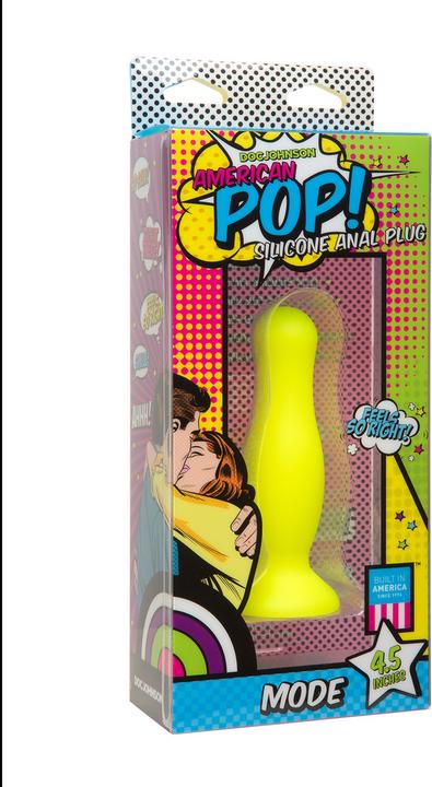 Image du produit Doc Johnson Pop Américaine - Mode - Bouchon Anal en Silicone