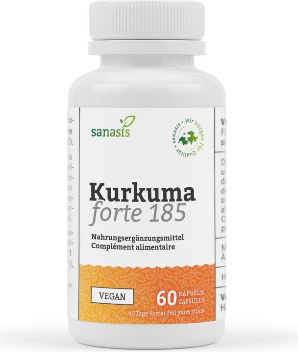 Image du produit Sanasis Curcuma en capsule (60 pièce(s), Capsules, 57 g)