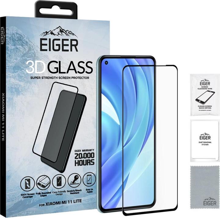 Image du produit Eiger Mountain Glass Clear Edge (1 pièce(s), Xiaomi Mi 11 Lite)