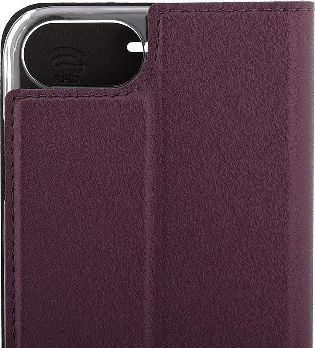Actual product image Wave BookCase suojakotelo, iPhone 7 / 8 / SE, Smoky Sangria (Apple iPhone SE (3rd Gen))