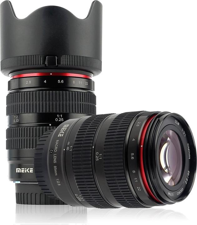 Actual product image Meike 85mm f/2.8 Macro, Canon RF (Canon RF, APS-C / DX)