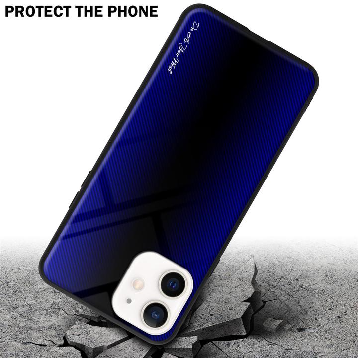 Immagine prodotto Cadorabo Copertura di vetro a strisce in TPU (Apple iPhone 12 mini)