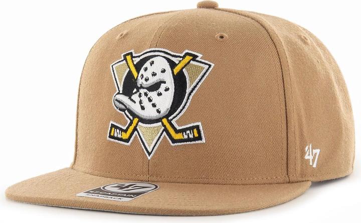 Image du produit 47 Brand Casquette Snapback - Sure Shot Anaheim Ducks Camel Beige
