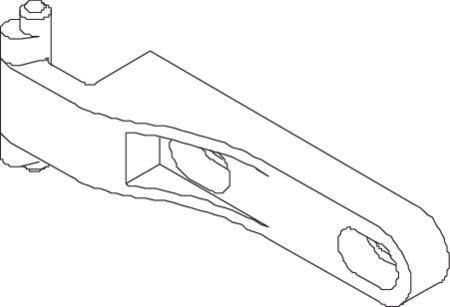 Immagine prodotto Cubic Cerniera per porta 120gr., inclusa rondella