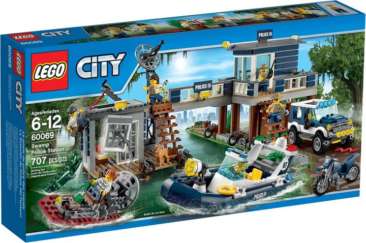 Image du produit LEGO City Le poste de police des marais (60069, LEGO City)