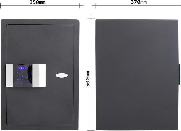 Produktbild Rottner Hoteltresor Prestige 500 Touchscreen (54 l)