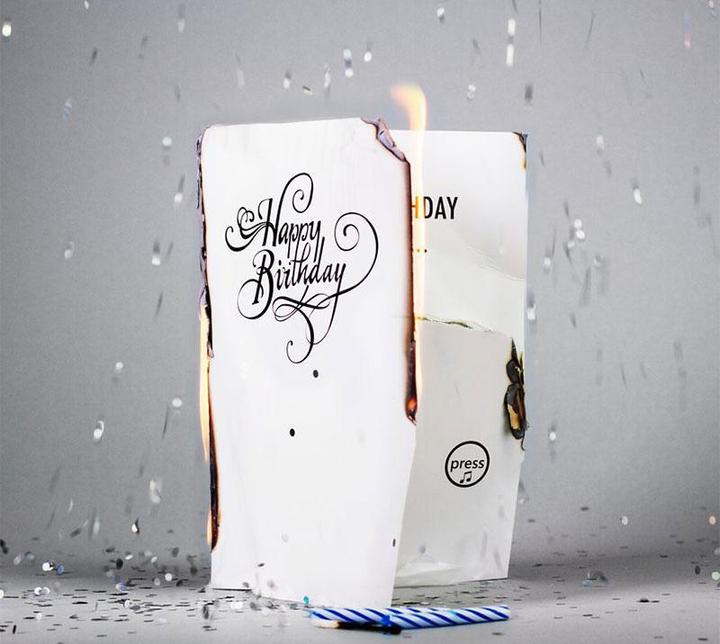 Immagine prodotto TOP Biglietto di compleanno senza fine (1 pz.)