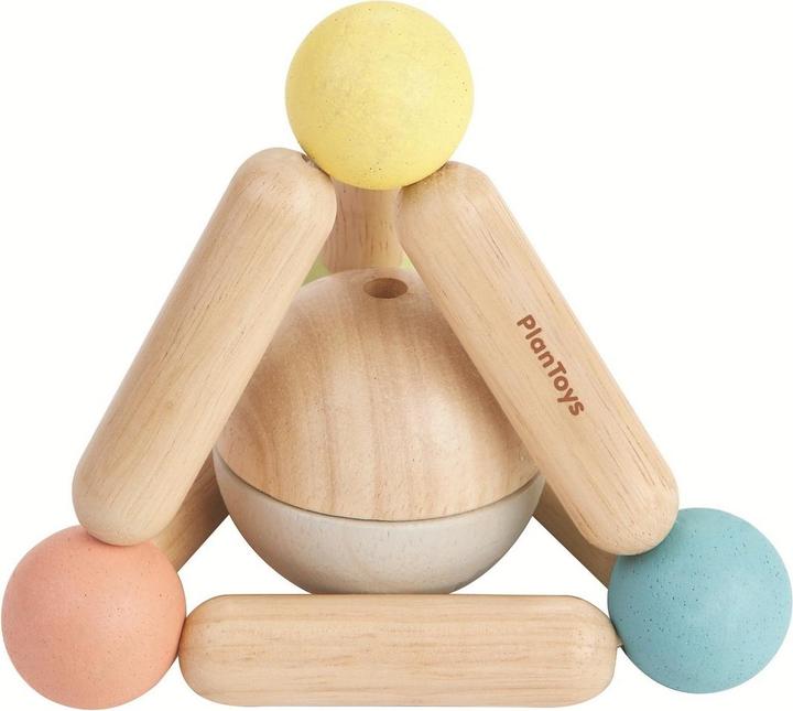 Produktbild Plantoys Dreieck Greifling mit Sound - Ball