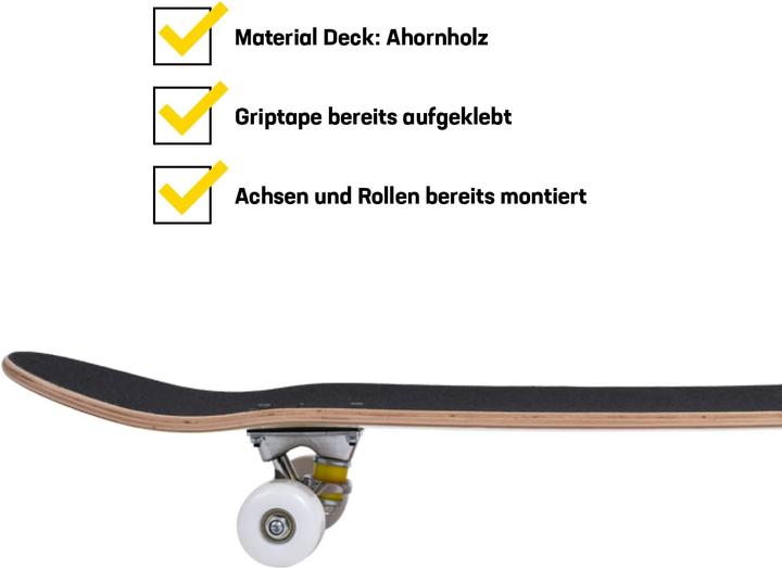 Produktbild Hidetoshi Wakashima Street Skateboard (31.10")