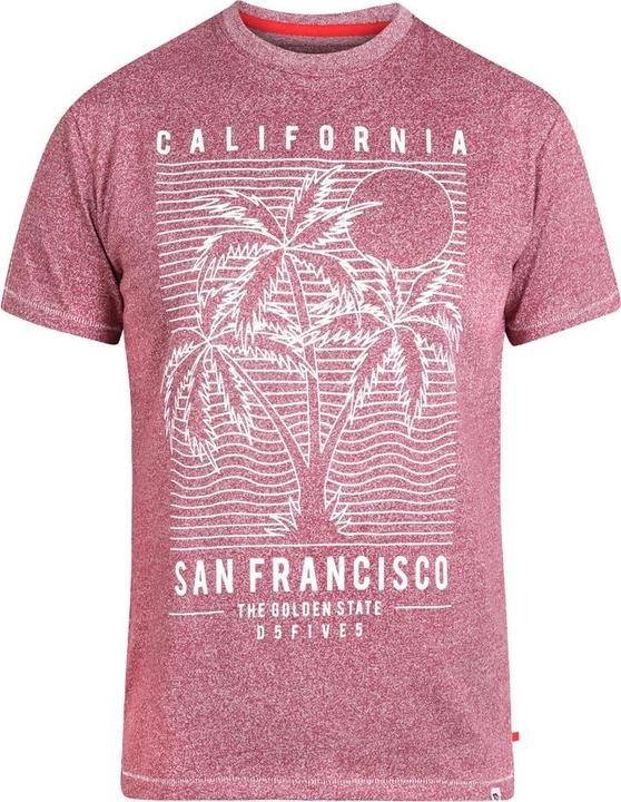 Actual product image DUKE TShirt Oscar with SanFranciscoPrint Oversizes (S, 4XL)
