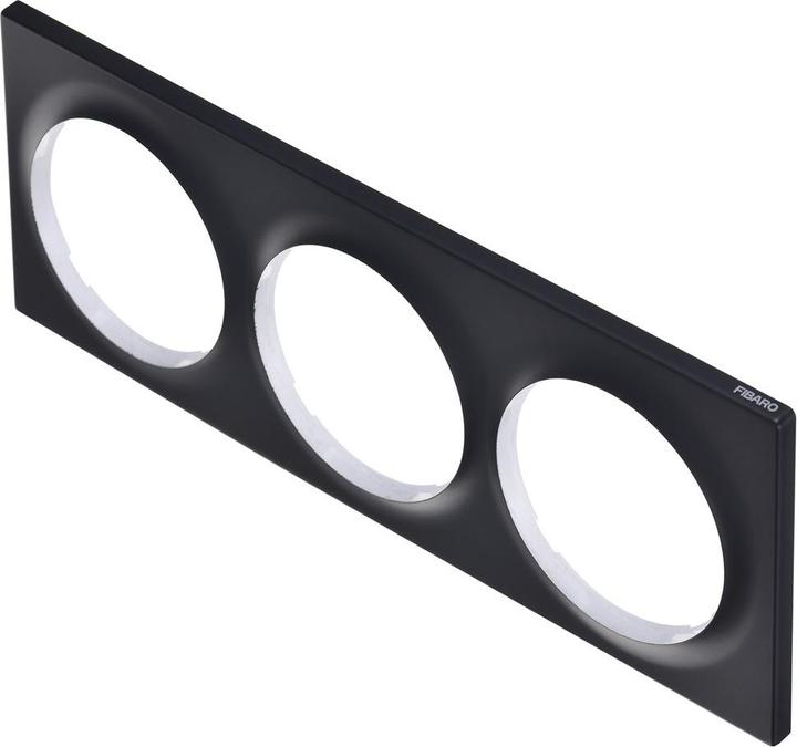Image du produit Fibaro Triple Cover Plate FG-Wx-PP-0004-8 anthracite