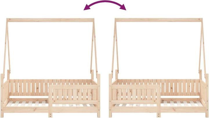 Produktbild VidaXL Kinderbett (70 x 140 cm)