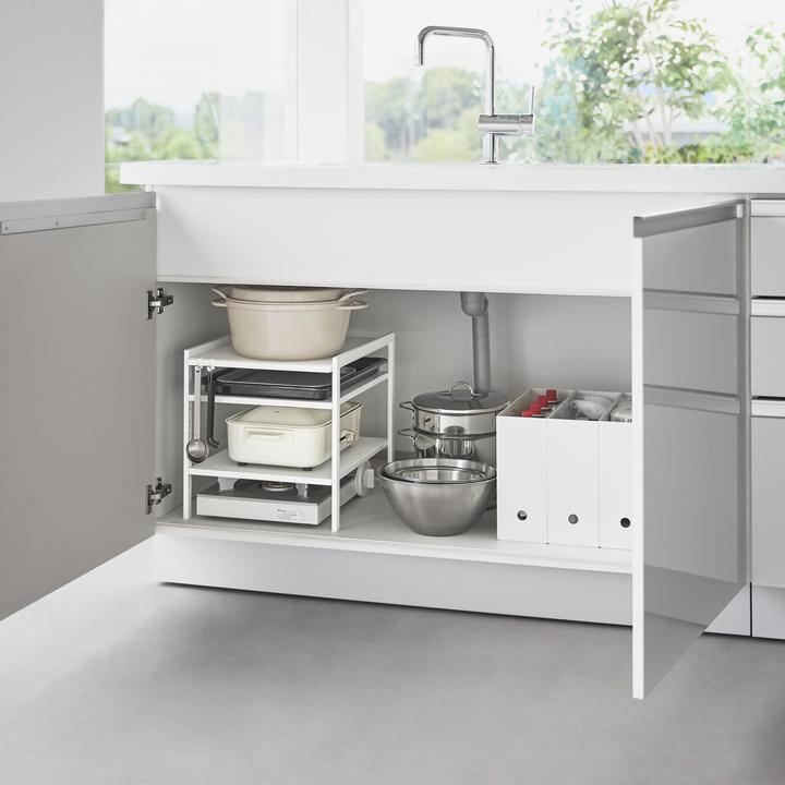 Produktbild Yamazaki 3-stöckiger Unterwaschbecken-Organizer TOWER