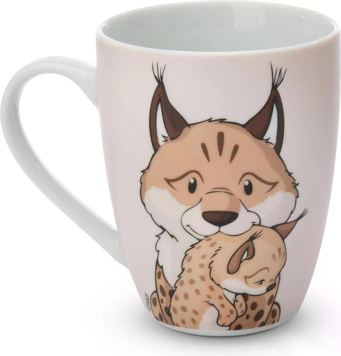 Produktbild NICI Kindertasse Luchs & Lemur