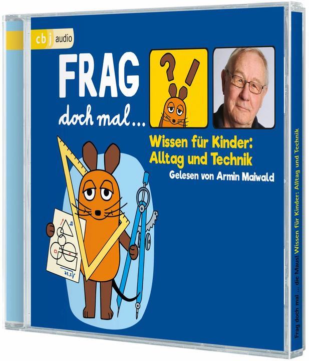 Immagine prodotto Chiedete al topo! Conoscenza per i bambini: vita quotidiana e tecnologia (Bernd Flessner, Armin Maiwald, Tedesco)