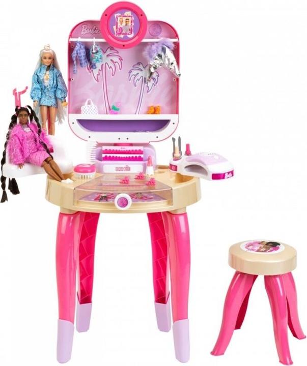 Image du produit Theo Klein 5721 Barbie - Studio de beauté "Happy vibes (46 x 46.5 x 54 cm)