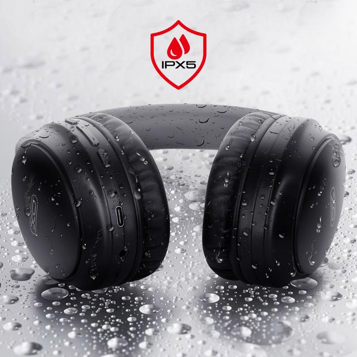 Produktbild xO Bluetooth-Kopfhörer BE41 schwarz ANC (ANC, Kabellos)