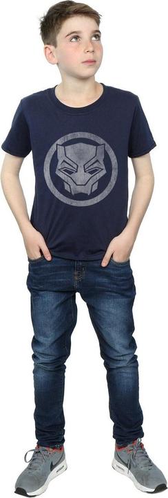 Immagine prodotto Maglietta Black Panther Icon Distressed Boys (140, 146)