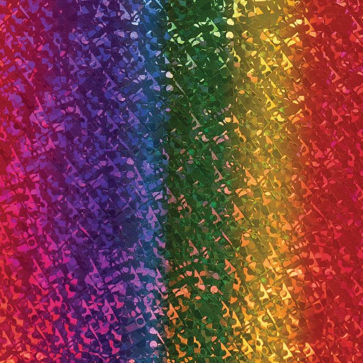 Produktbild Folia Holographische Folie Regenbogen (4 x)