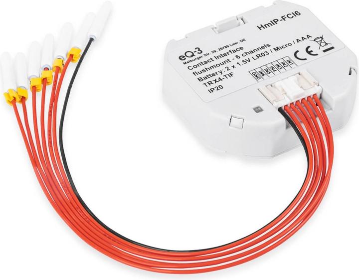 Actual product image EQ-3 Contact interface 6-fold (Switch actuator)
