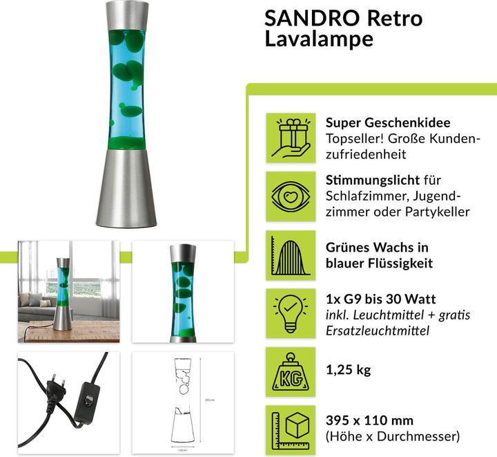 Image du produit Licht-Erlebnisse Sandro (G9)