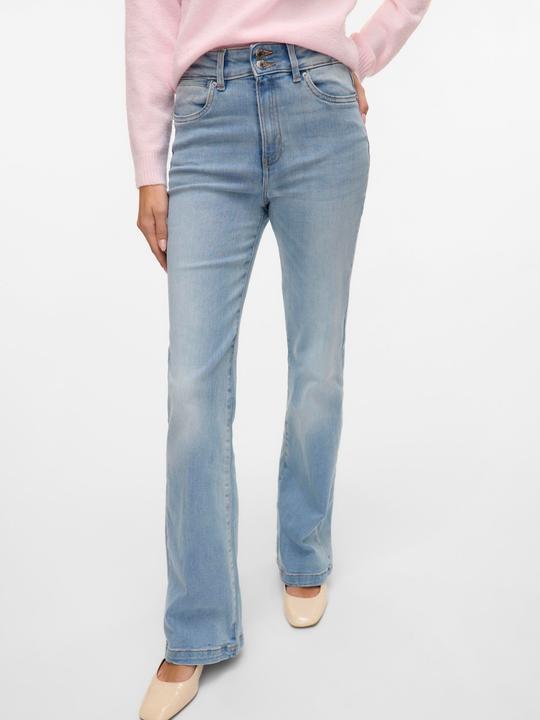 Actual product image Vero Moda VMTANNA Hohe Taille Ausgestellt Jeans Ausgestellt (W30/L32)