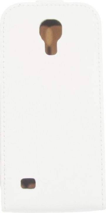 Produktbild OEM Slim leather Flip Case Galaxy S4 mini - White (Samsung Galaxy S4 mini, Samsung Galaxy S4 Zoom)