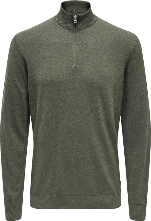 Actual product image Only & Sons Regular fit round neck pullover knitted jumper (L)