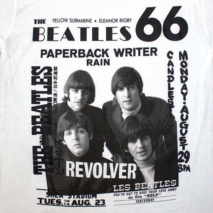 Actual product image The Beatles Unisex Adult 1966 T-Shirt (XXL)