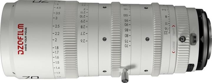 Immagine prodotto Dzofilm Catta Zoom 70-135 T2.9 Bianco per attacco E (FF) (Sony E, Full-frame)