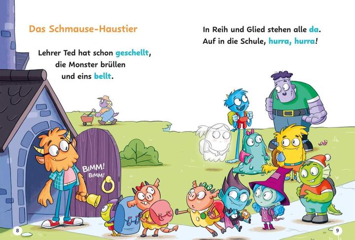 Produktbild Die Schule der Monster mit Sam und Marie (Deutsch, Sally Rippin, Chris Kennett, 2023)