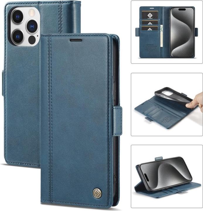 Produktbild LC.Imeeke iPhone 16 Pro - Flip Case Business (Apple iPhone 16 Pro)