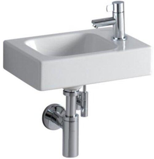 Actual product image Geberit Keramag / Hand-rinse basin iCon tap hole right 38 cm white 124736000 (280 mm, 380 mm)