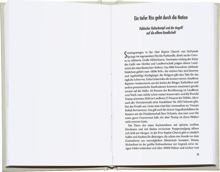 Productafbeelding Die zerrissenen Staaten von Amerika (Duits, Arthur Landwehr, 2024)