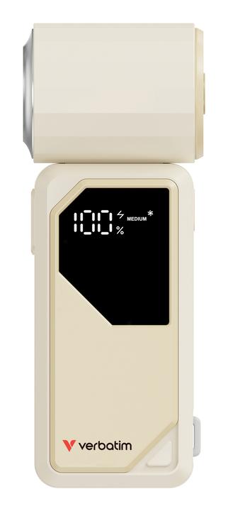 Produktbild Verbatim Handventilator Cool'n'Go AirJet weiss/silber