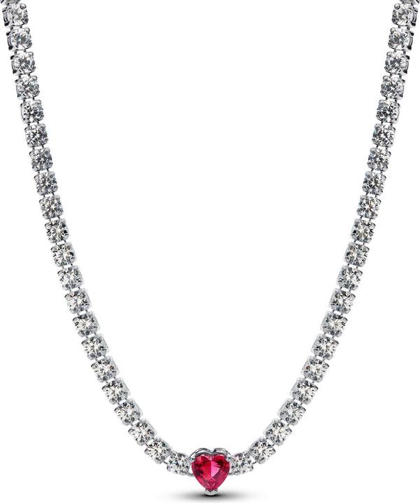 Pandora Choker Heart (Silber 925)