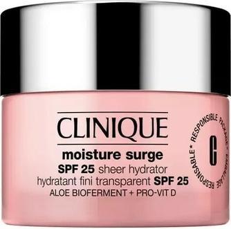 Clinique Moisture Surge Hydrating Gel Cream Spf 25 Sheer Hydrator (Suntan cream)