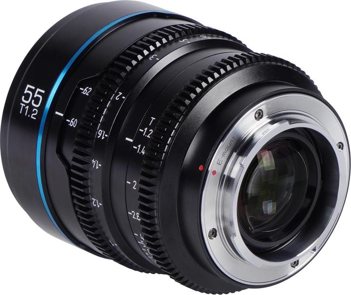 Image du produit Sirui MS55E-G Night Walker 55mm T1.2 S35 Cine Objective (E-Mount Gun Metal Gray) (Nouveauté) (Offre) (Sony E, APS-C / DX)