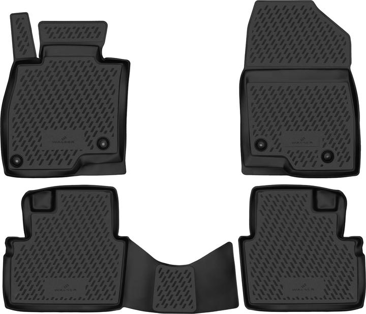 Actual product image Walser Rubber mats XTR for Mazda 3 (BM, BN) 09/2013-2019 (2 front mats + 2 rear mats)