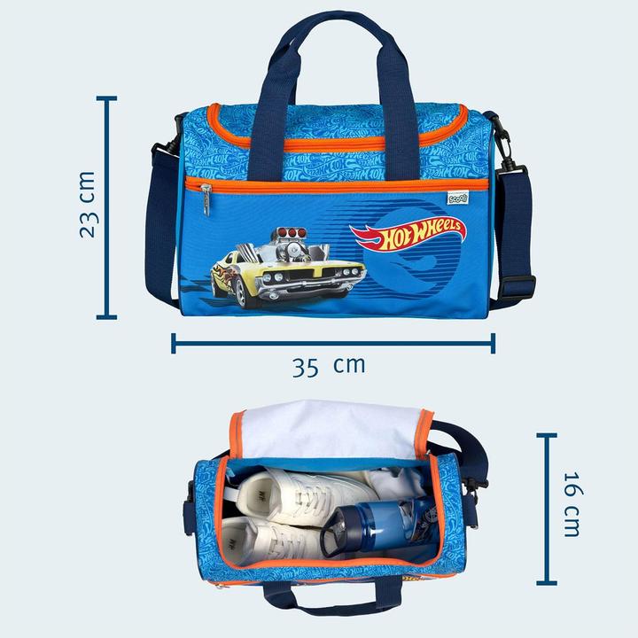 Immagine prodotto Scooli Borsa da ginnastica Hot Wheels (8 l)