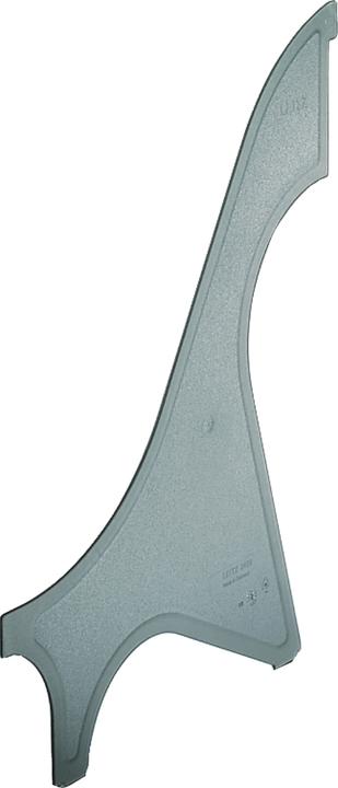 Produktbild Leitz Trennwand für Stehsammler extrabreit 2425, rauchtopas zum Unterteilen von Dokumtenten (A4)