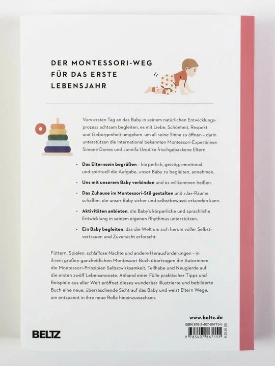 Produktbild Das Montessori Baby (Deutsch, Simone Davies, 2022)