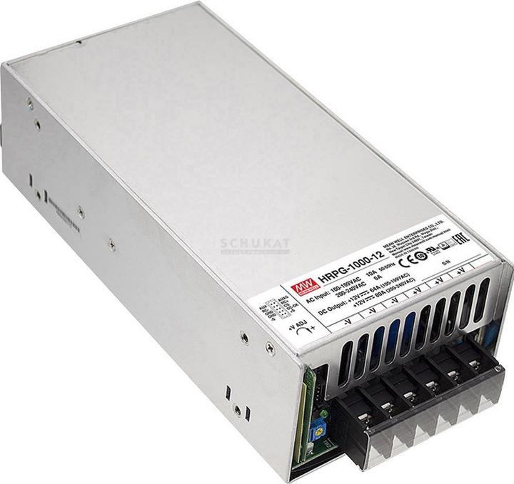 MeanWell Enclosed Single Output Leistung: 1000W