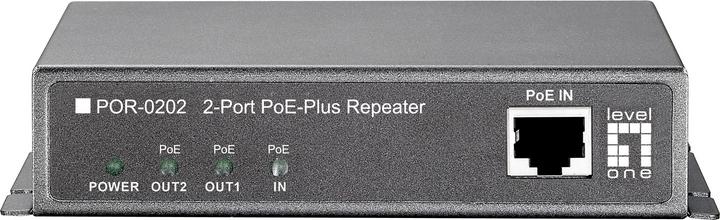 Immagine prodotto LevelOne POR-0202 Ripetitore PoE-Plus a 2 porte