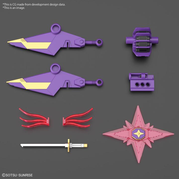 Produktbild Bandai GUNDAM - SD Gundam Cross Silhouette F-Kunoichi Kai - Model Kit