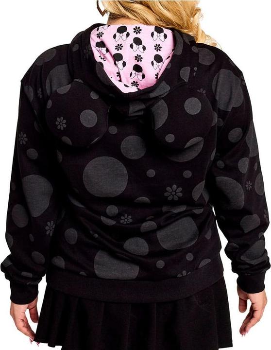 Produktbild Loungefly Disney by Kapuzenpullover Unisex Minnie Rocks the Dots Florals Grösse XL (XL)