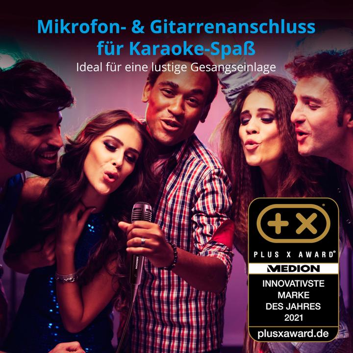 Actual product image Medion X64060 Party Sound System (Electrical connection)