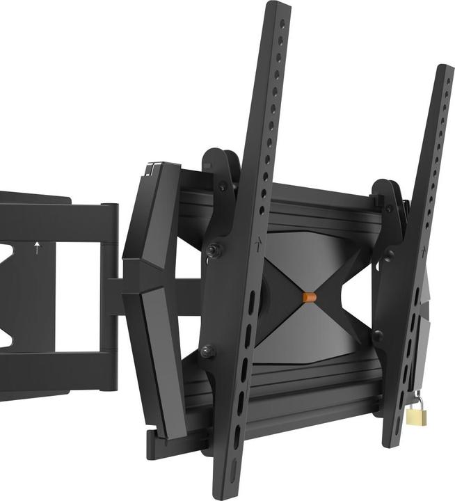 Actual product image Hama TV wall bracket, swivel, tilt, anti-theft, 165 cm (65"), 40 kg (Wall, 65", 40 kg)