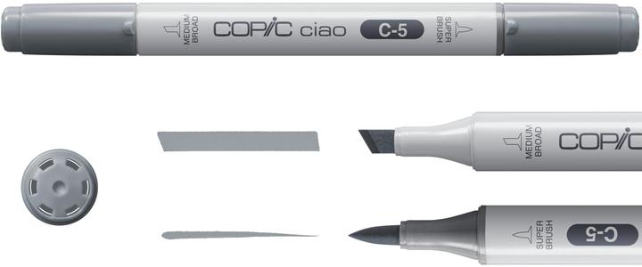 Actual product image Copic Grey tones (Grey, 3 mm, 6 x)